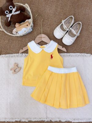 y1750 - PRL Doll Collar Sleeveless Set