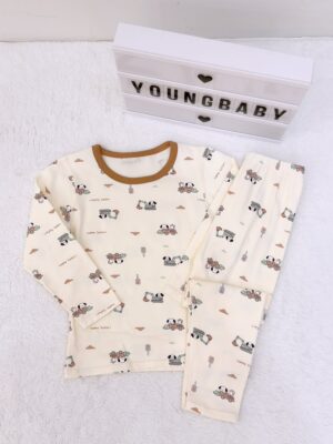 y1746 - Lycra Boy Pajamas Set Sleepwear - 图片 18