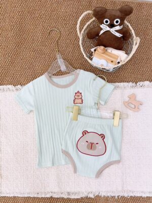 y1754 - Baby Cute Cartoon Set - 图片 19