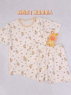y1744 - Cartoon Lycra Matching Family Outfits Set - 图片 14