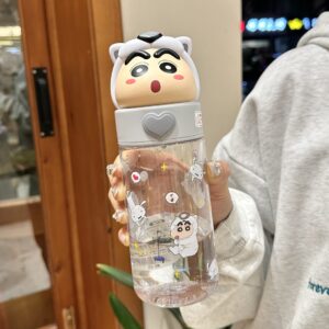 y1756 - 3D Cute Cartoon Water Bottle - Image 3