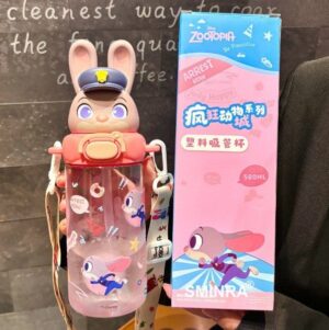 y1755 - 3D Zootopia Water Bottle - 图片 3
