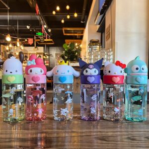 y1756 - 3D Cute Cartoon Water Bottle
