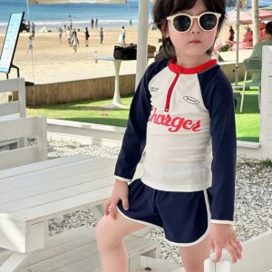 y1745 - Long-sleeves Swimming Set - 图片 5