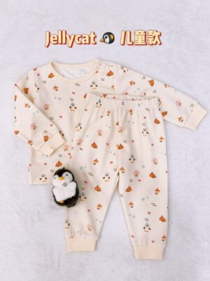 y1764 - Adult Padded And Kids Long-Sleeves Pajamas Set - Image 36