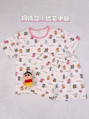 y1744 - Cartoon Lycra Matching Family Outfits Set - 图片 18