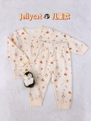 y1764 - Adult Padded And Kids Long-Sleeves Pajamas Set - Image 22