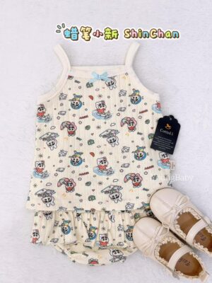 y1772 - Camisole Bloomer Pants Set - 图片 5