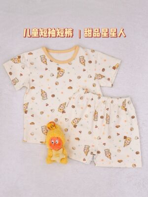 y1744 - Cartoon Lycra Matching Family Outfits Set - 图片 30