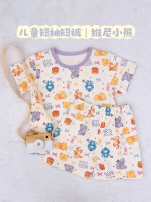 y1744 - Cartoon Lycra Matching Family Outfits Set - 图片 35