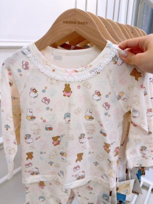 y1778 - Lycra Baby Pajamas Sleepwear - 图片 3