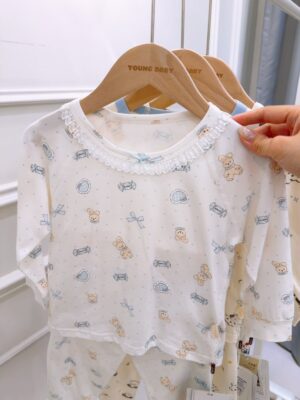 y1778 - Lycra Baby Pajamas Sleepwear - 图片 6