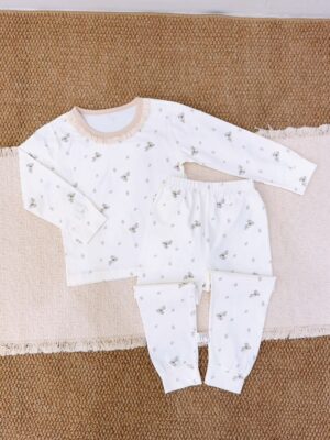 y1785 - Lycra Soft Pajamas Sleepwear - 图片 3