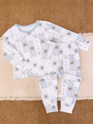 y1785 - Lycra Soft Pajamas Sleepwear - 图片 1