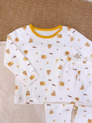 y1785 - Lycra Soft Pajamas Sleepwear - 图片 7