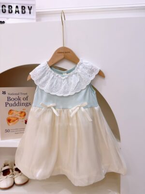 y1822 - Sky Blue Bloomer Dress - 图片 2