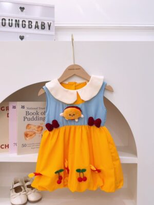y1823 - Doll Collar Burger Bloomer Dress - 图片 2