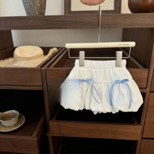 y1839 - Plaid Vest Bloomer Short Set Preorder 预购 - 图片 5