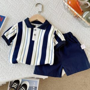 y1813 - Casual Stripe Set