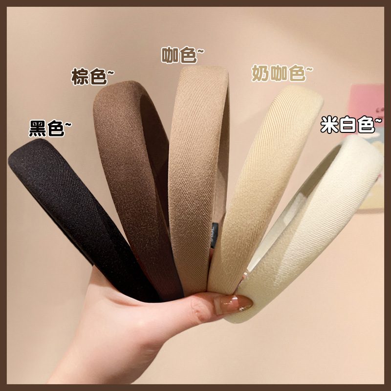 Young Baby Plain Wide Curved Headband y1826
