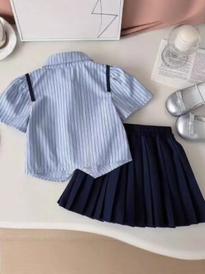 y1812 - JK Judy Pleated Skirt Set - 图片 5