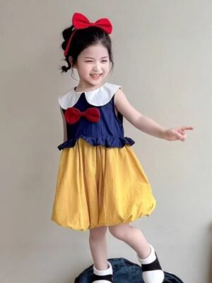 y1819 - Snow white Apple Dress - 图片 5