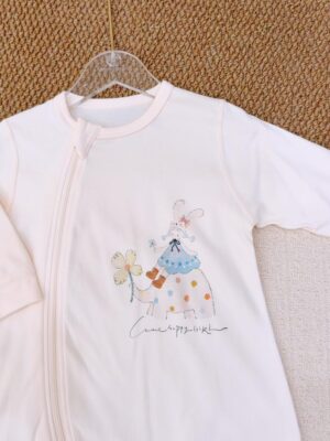 y1775 - Two Zipper Baby Sleeping Bag Onesie Pajamas - 图片 29