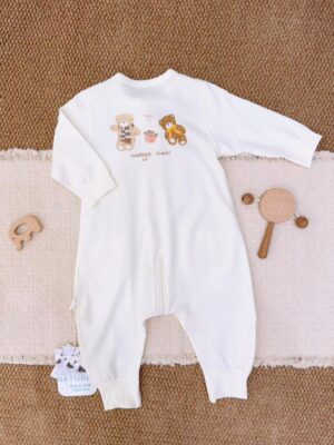 y1776 - Three Zipper Sleeping Bag Onesie Pajamas - 图片 27