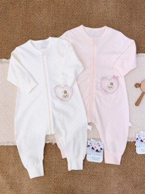 y1776 - Three Zipper Sleeping Bag Onesie Pajamas - 图片 28