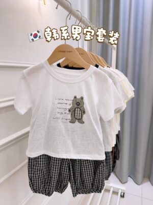 y1798 - Cute Animal Boy Set - 图片 1