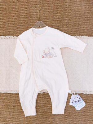 y1775 - Two Zipper Baby Sleeping Bag Onesie Pajamas - 图片 2