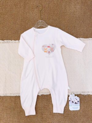 y1775 - Two Zipper Baby Sleeping Bag Onesie Pajamas - 图片 4