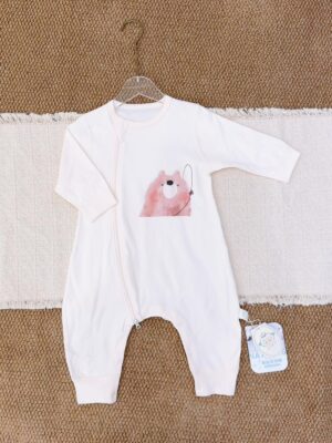 y1775 - Two Zipper Baby Sleeping Bag Onesie Pajamas - 图片 5