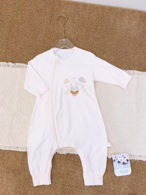 y1775 - Two Zipper Baby Sleeping Bag Onesie Pajamas - 图片 6