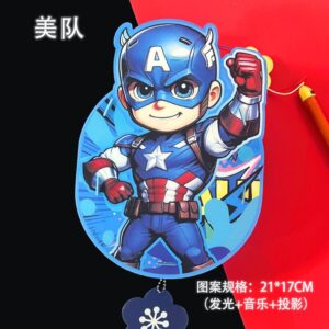 y1780 - Mid-Autumn Festival Funny Cartoon Lantern - 图片 3