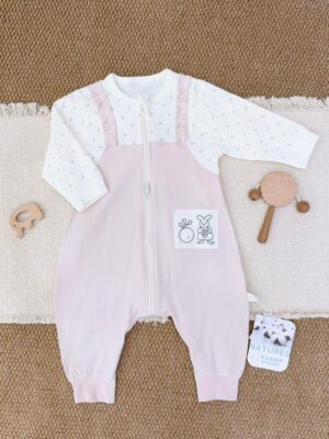 y1776 - Three Zipper Sleeping Bag Onesie Pajamas - 图片 11