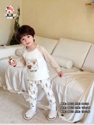 y1787 - Raglan Sleeves Sleepwear Pajamas