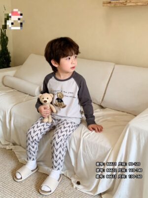y1787 - Raglan Sleeves Sleepwear Pajamas - 图片 9