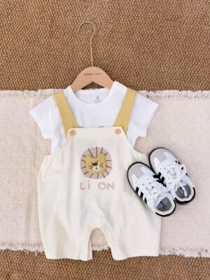 y1799 - Cute Cartoon Overall Set - 图片 13