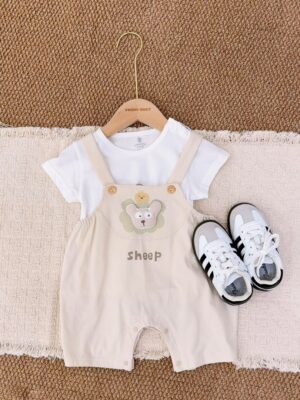 y1799 - Cute Cartoon Overall Set - 图片 14