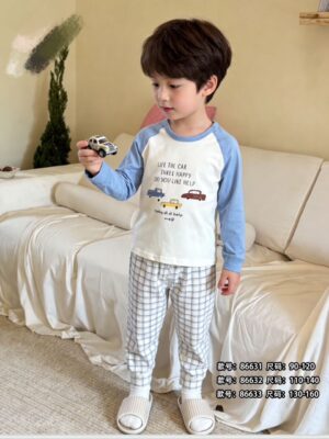 y1787 - Raglan Sleeves Sleepwear Pajamas - 图片 21