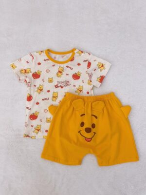 y1777 - 3D Cartoon Short Pant Set - 图片 7