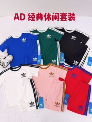 y1840 - AD Candy Color Casual Set - 图片 1